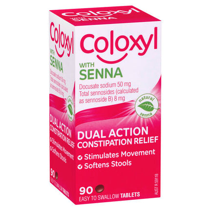 Coloxyl With Senna 90 Tablets