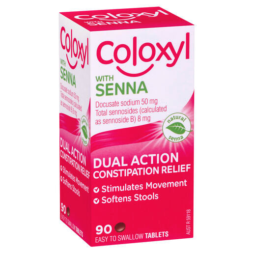 Coloxyl With Senna 90 Tablets