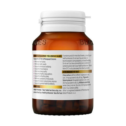 Blackmores Peri + Menopause Balance 60