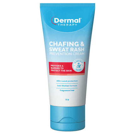 Dermal Therapy Chafing & Sweat Rash Prevention Cream 75g