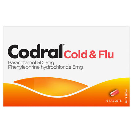 Codral PE Cold & Flu Tablets 16