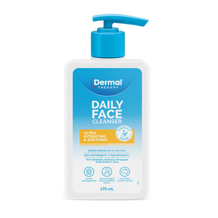Dermal Therapy Daily Face Cleanser 175ml