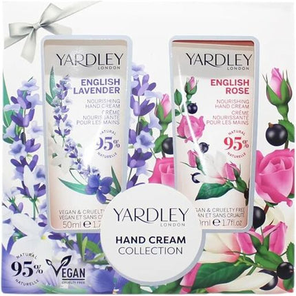 Yardley London English Lavender and English Rose Hand Cream Collection