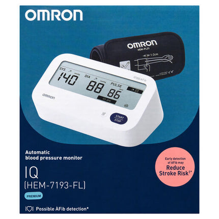 Omron Premium Blood Pressure Monitor HEM7193FL
