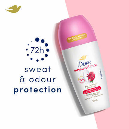 Dove Roll On Women's Advanced Care Pomegranate 50ml