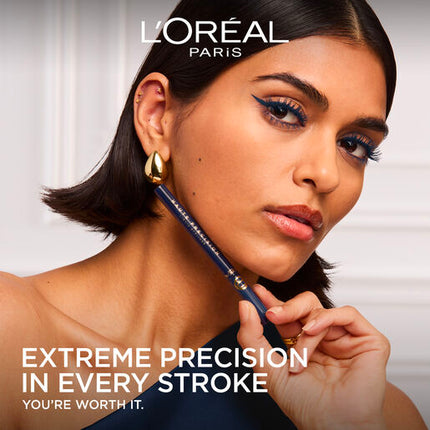 L'Oreal Haute Precision Felt-Tip Eyeliner Bleu Suede