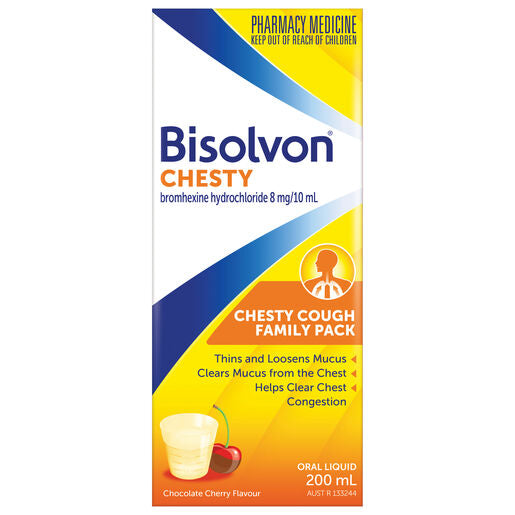 Bisolvon Chesty Cough Family Pack 200ml