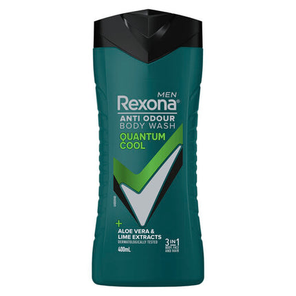 Rexona Men Body Wash Quantum Cool 400ml
