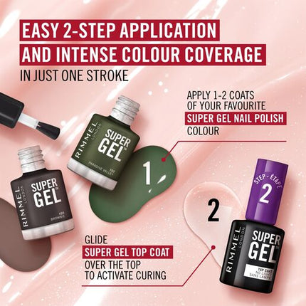 Rimmel London Super Gel Nail Polish 109 WHIPPED