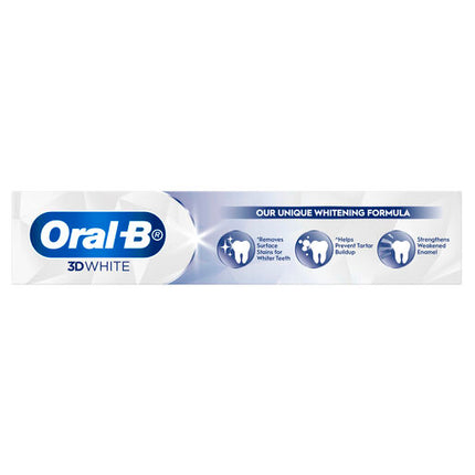 Oral-B 3D White Long Lasting Freshness Whitening Toothpaste 110g