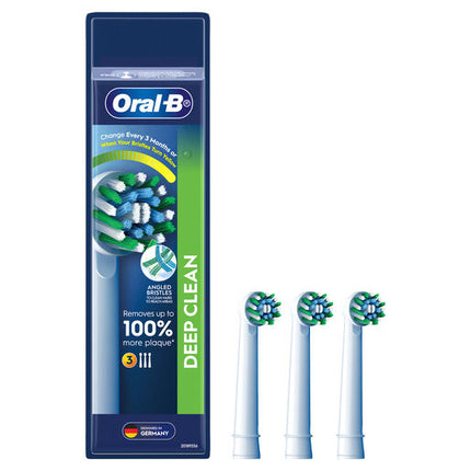 Oral B Cross Action Replacement Brush Heads 3 Count