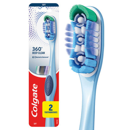 Colgate 360° Toothbrush Soft Twin Pack
