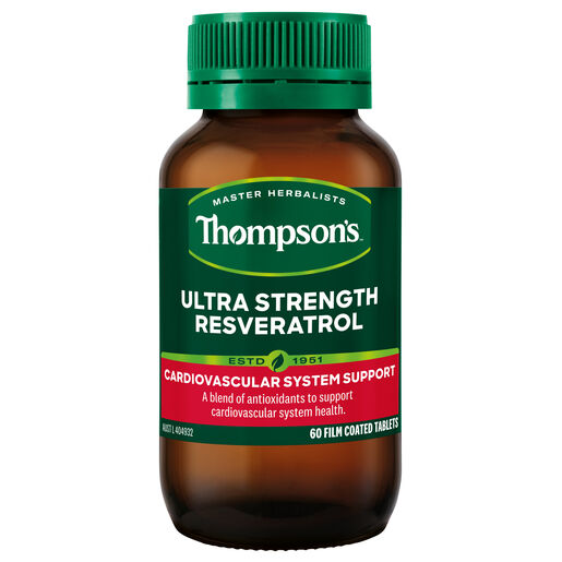 Thompson's Resvertrol Ultra 60 Tablets