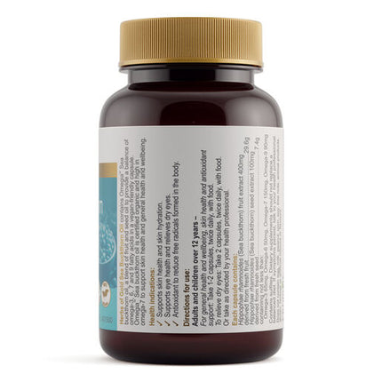 Herbs Of Gold Sea Buckthorn Oil 60 Capsules