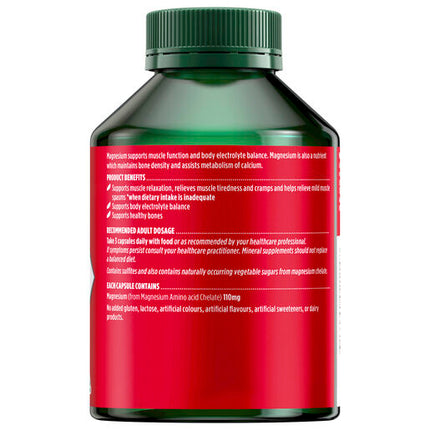 Nature's Own Magnesium 200 Capsules