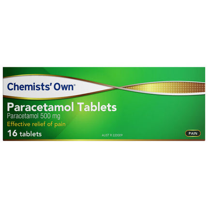 Chemists' Own Paracetamol Tablets 500mg 16