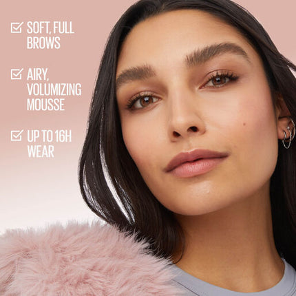 Maybelline New York Superfluff Brow Mousse Soft Brown 5ml