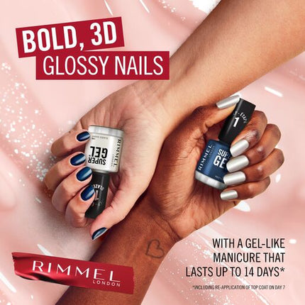 Rimmel London Super Gel Nail Polish 109 WHIPPED
