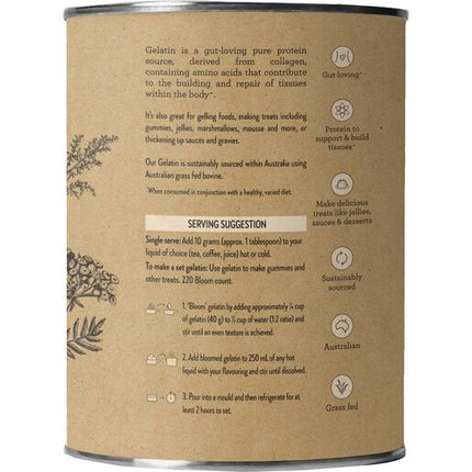 Nutra Naturals Gelatin 250g