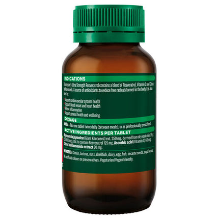 Thompson's Resvertrol Ultra 60 Tablets