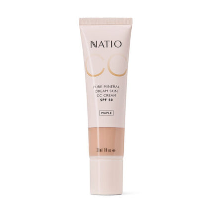 Natio Pure Mineral Dream Skin CC Cream SPF 50 Maple