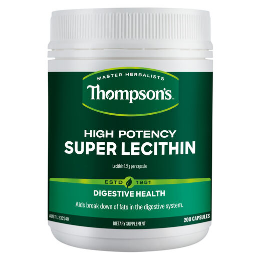 Thompson's High Potency Lecithin Capsules 200