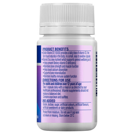 Ostelin Vitamin D3 1000IU 60 Capsules