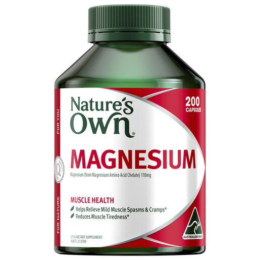 Nature's Own Magnesium 200 Capsules