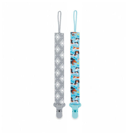 Nuby Printed Fabric Pacifinder Clip