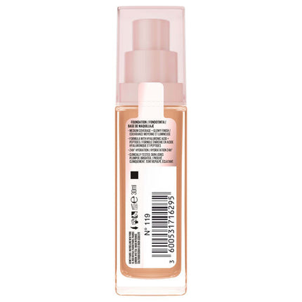 Maybelline Lifter Plump & Glow Foundation 119