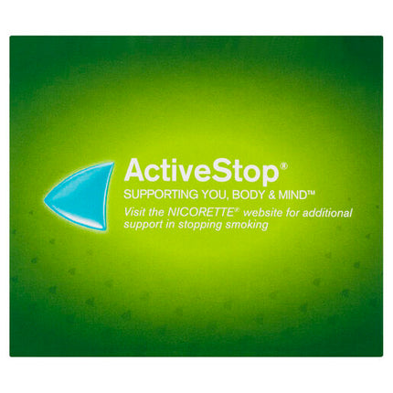 Nicorette Gum Icy Mint Regular Strength 2mg 75 Pieces