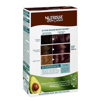 Garnier Nutrisse Hair Colour 4.15 Iced Chestnut