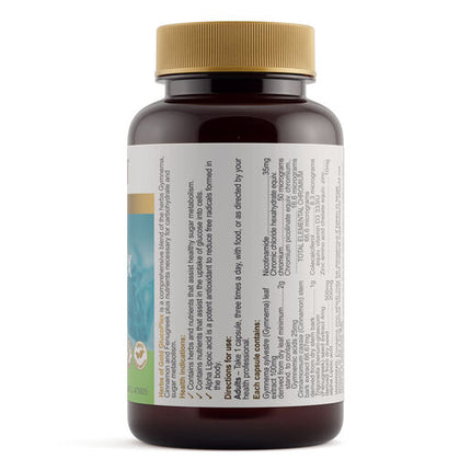 Herbs Of Gold Glucoplex 60 Capsules