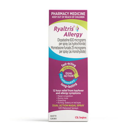 Ryaltris Allergy Dual Action Nasal Spray 120 Sprays