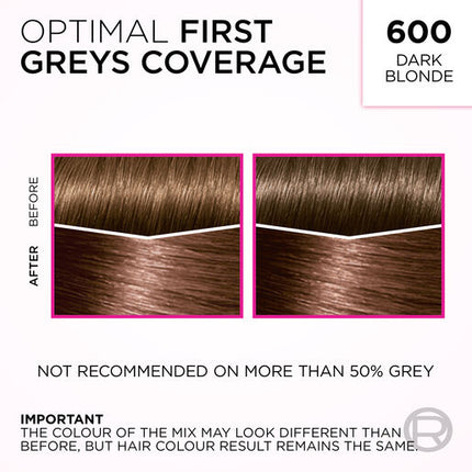 L'Oreal Casting Creme Gloss Semi-Permanent Hair Colour 600 Dark Blonde