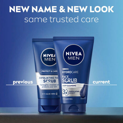 Nivea Men Hydrocare Face Scrub 75ml