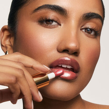 Nude by Nature Nourishing Lip Oil Pink Raspberry