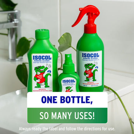 Isocol Rubbing Alcohol Antiseptic 345mL