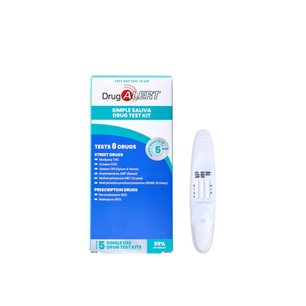 Drug Alert Saliva Multi Drug Kit 5 Pack