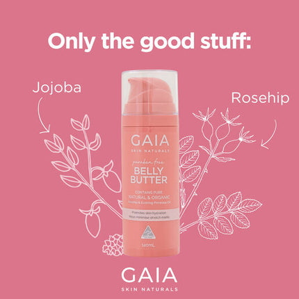 Gaia Skin Naturals Belly Butter 140mL