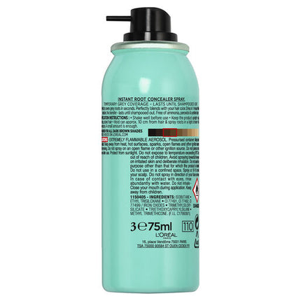 L'Oreal Magic Retouch Spray 2 Dark Brown 75mL