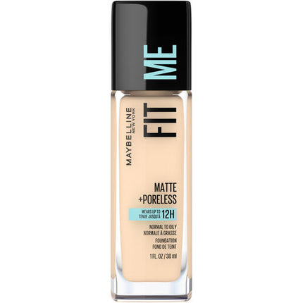 Maybelline Fit Me Matte & Poreless Mattifying Liquid Foundation 118 Light Beige