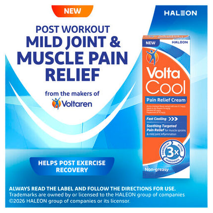VoltaCool Pain Relief Cream 100g
