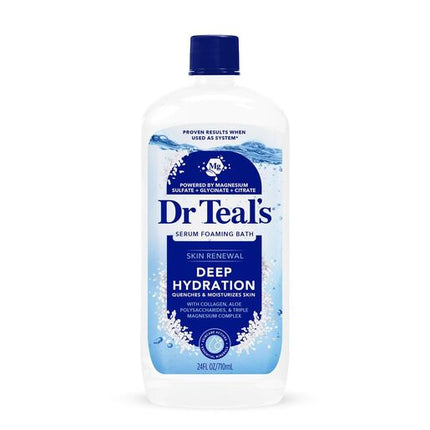 Dr Teal's Skin Renewal Deep Hydration Serum Foaming Bath 710ml