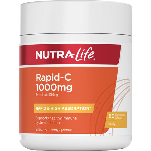 Nutra-Life Rapid-C 1000mg 60 Tablets