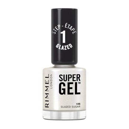Rimmel London Super Gel Nail Polish 106 GLAZED SUGAR