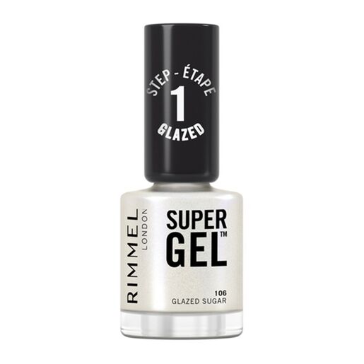 Rimmel London Super Gel Nail Polish 106 GLAZED SUGAR