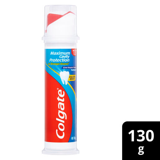Colgate Toothpaste Great Reg Flavour Pump 130g