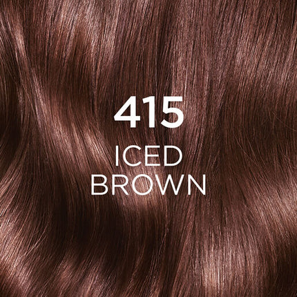 L'Oreal Casting Creme Gloss Semi-Permanent Hair Colour 415 Iced Brown