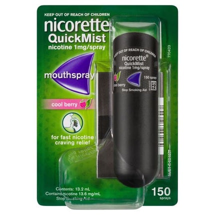 Nicorette QuickMist Mouth Spray Cool Berry 1 Pack